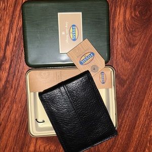 Fossil Men’s Wallet Dillon Clip Bifold
